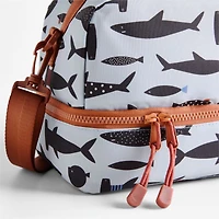 Dreamer Shark School Dual Compartment Soft Insulated Kids Lunch Box