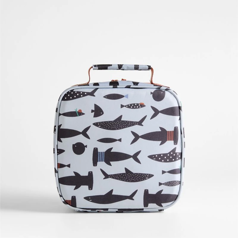 Dreamer Shark School Standard Soft Insulated Kids Lunch Box