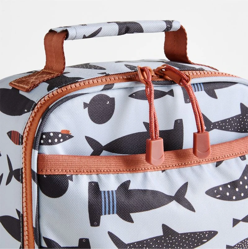 Dreamer Shark School Standard Soft Insulated Kids Lunch Box