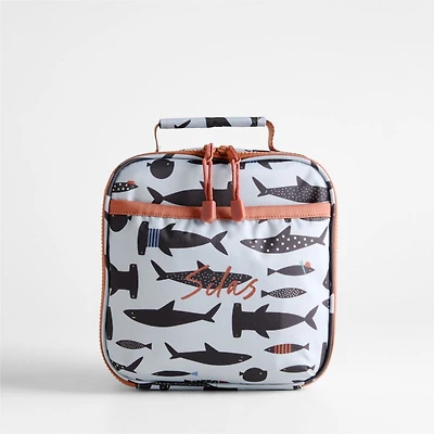 Dreamer Shark School Standard Soft Insulated Kids Lunch Box