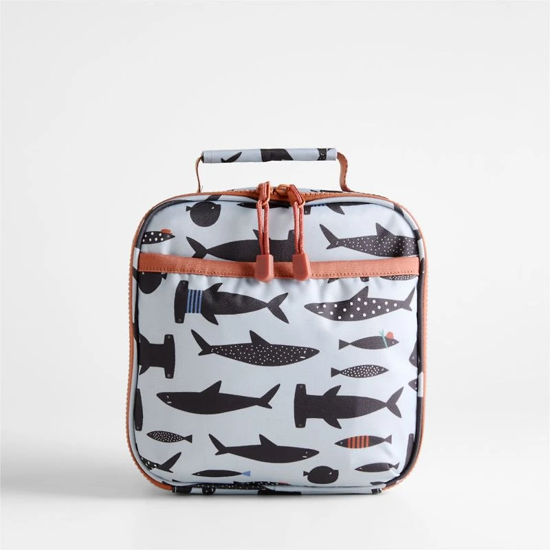 Dreamer Shark School Standard Soft Insulated Kids Lunch Box