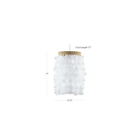 Dreamy Fabric Chandelier