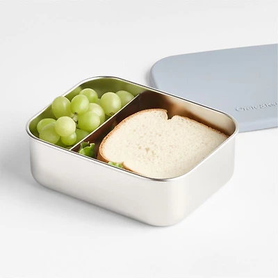 Stainless Steel Dual Compartment Lunch Container