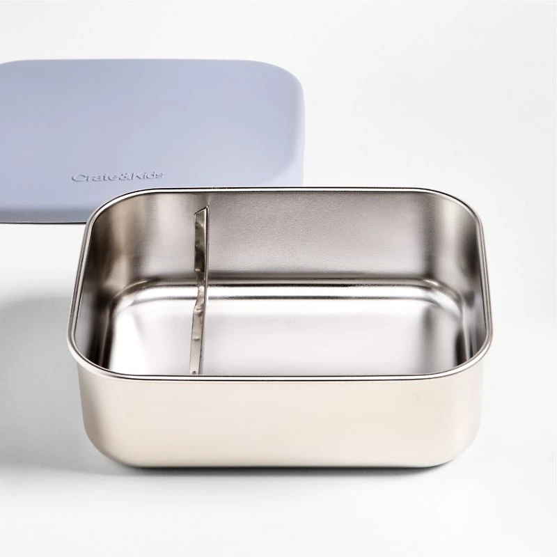 Stainless Steel Dual Compartment Lunch Container