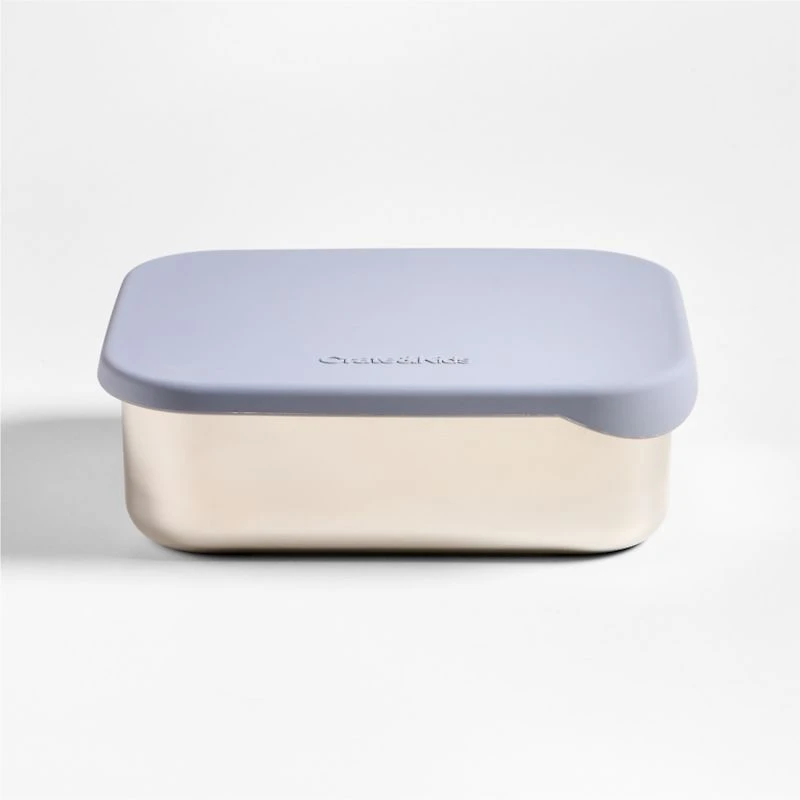 Stainless Steel Dual Compartment Lunch Container
