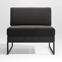 Replacement Black Cushion for Dune Armless Lounge Chair