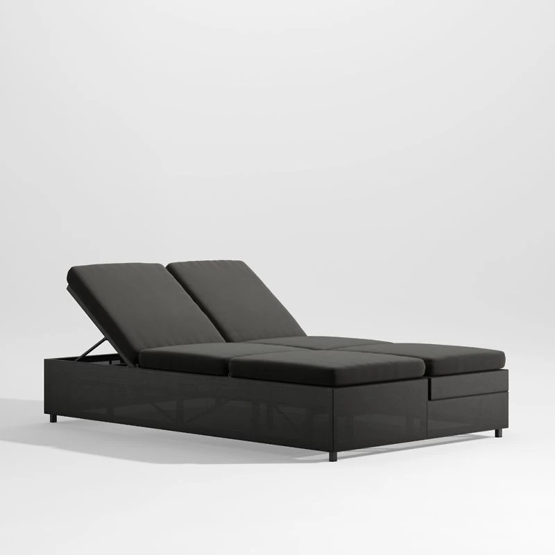 Replacement Black Cushion for Dune Double Chaise Lounge