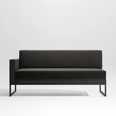 Replacement Black Cushion for Dune Left Arm/Right Arm Loveseat
