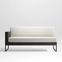 Replacement White Cushion for Dune Left Arm/Right Arm Loveseat
