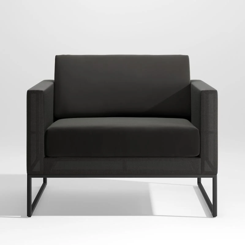 Replacement Black Cushion for Dune Lounge Chair