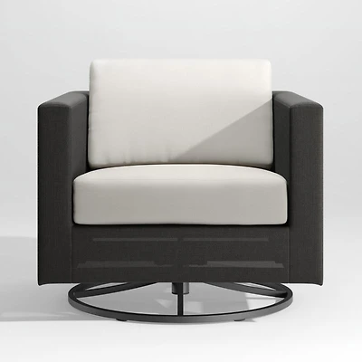 Replacement White Cushion for Dune Swivel Lounge Chair