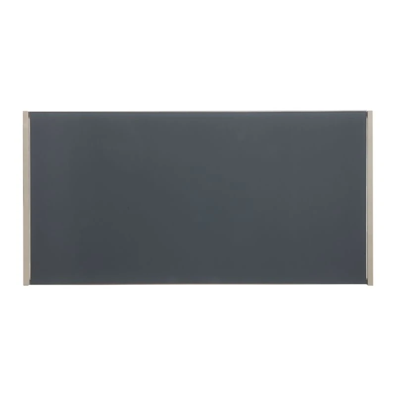 Dune Outdoor Coffee Table with Charcoal Painted Glass