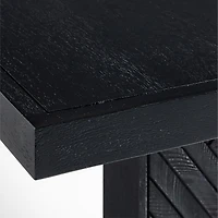 Dunewood 92" Charcoal Dining Table