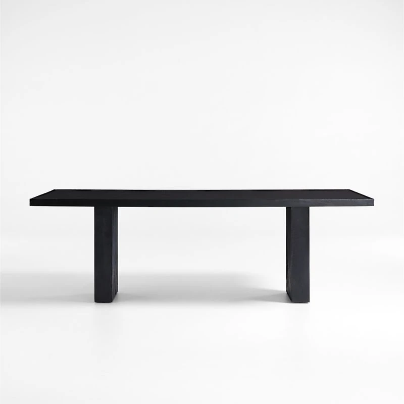 Dunewood 92" Charcoal Dining Table
