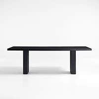 Dunewood 92" Charcoal Dining Table