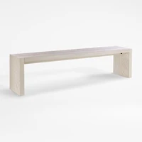 Dunewood Whitewashed Dining Bench