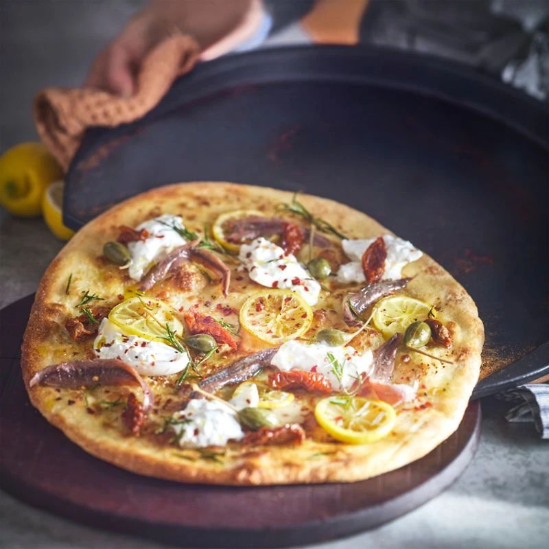 Emily Henry Black Pizza Stone
