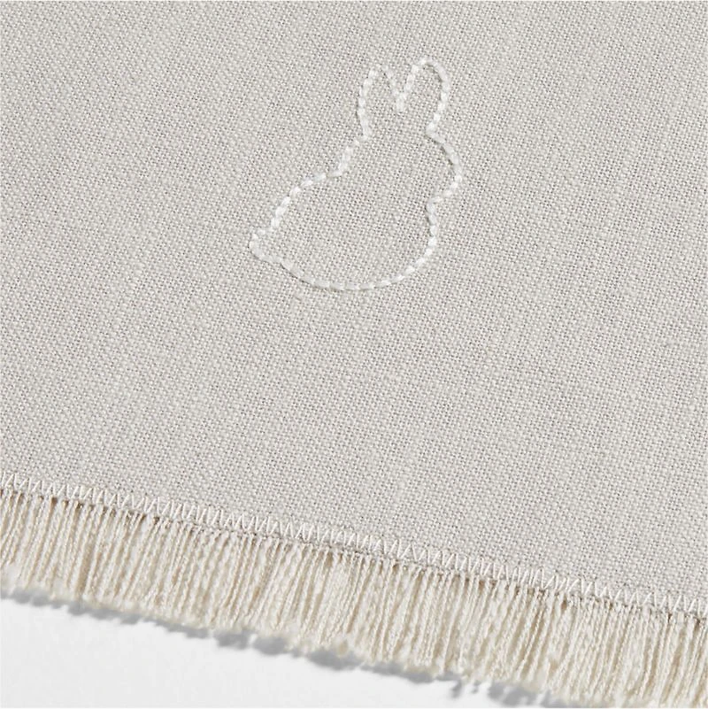 Easter Bunny Organic Cotton Dish Towels, Set of 2