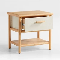 Ebell Oak Nightstand