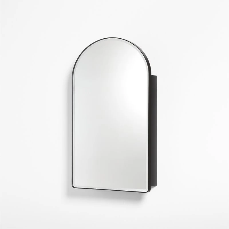 Edge Black Arch Medicine Cabinet 19.5"x31.5"