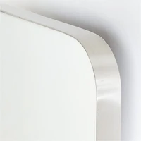 Edge Silver Standing Mirror