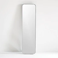Edge Silver Standing Mirror