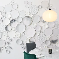 White Ruffle 16" Platter