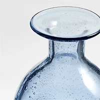 Eider Light Blue Glass Bud Vase 5"