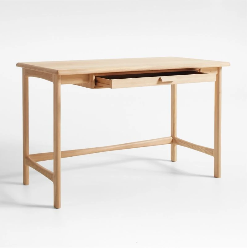 Elias 48" Natural Elm Wood Desk