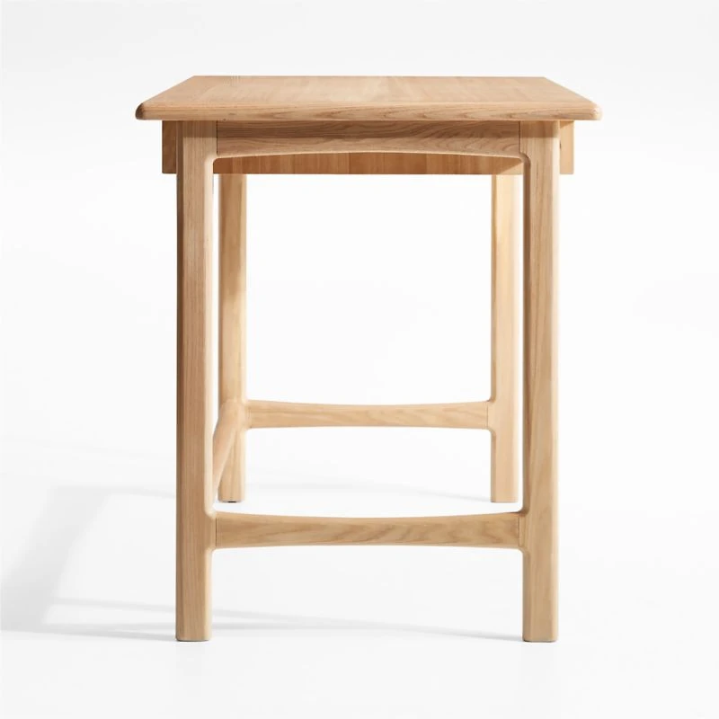 Elias 48" Natural Elm Wood Desk