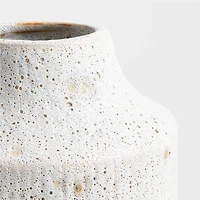Ema Large White Ceramic Floor Vase 19"