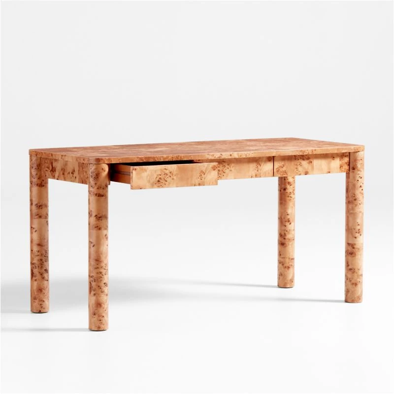 Emerson Mappa Burl Desk