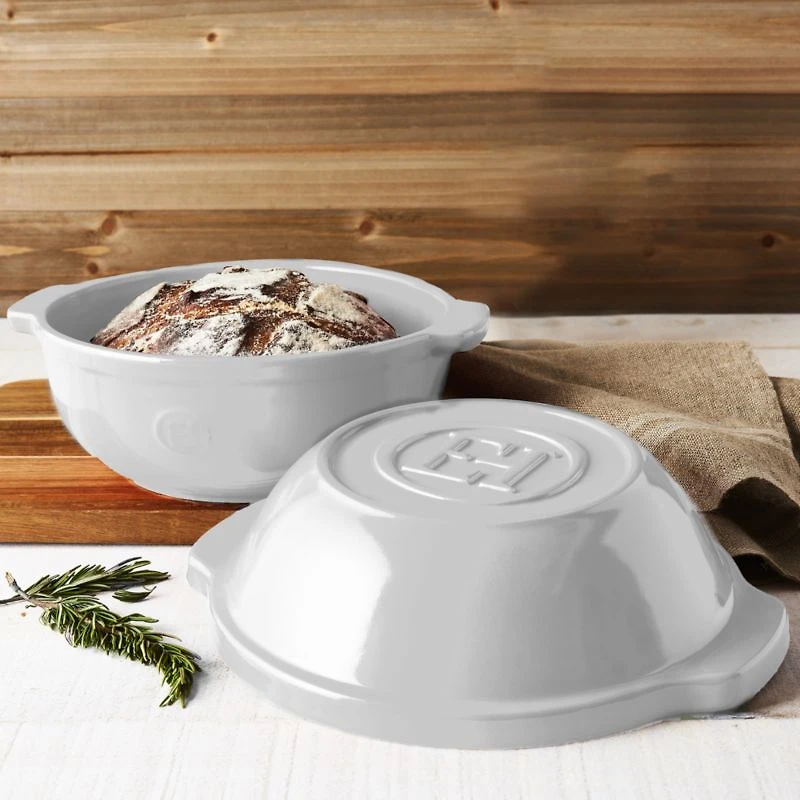 Emile Henry Linen Bread Pot