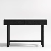 Emmer 48" Charcoal Oak Desk with Outlet