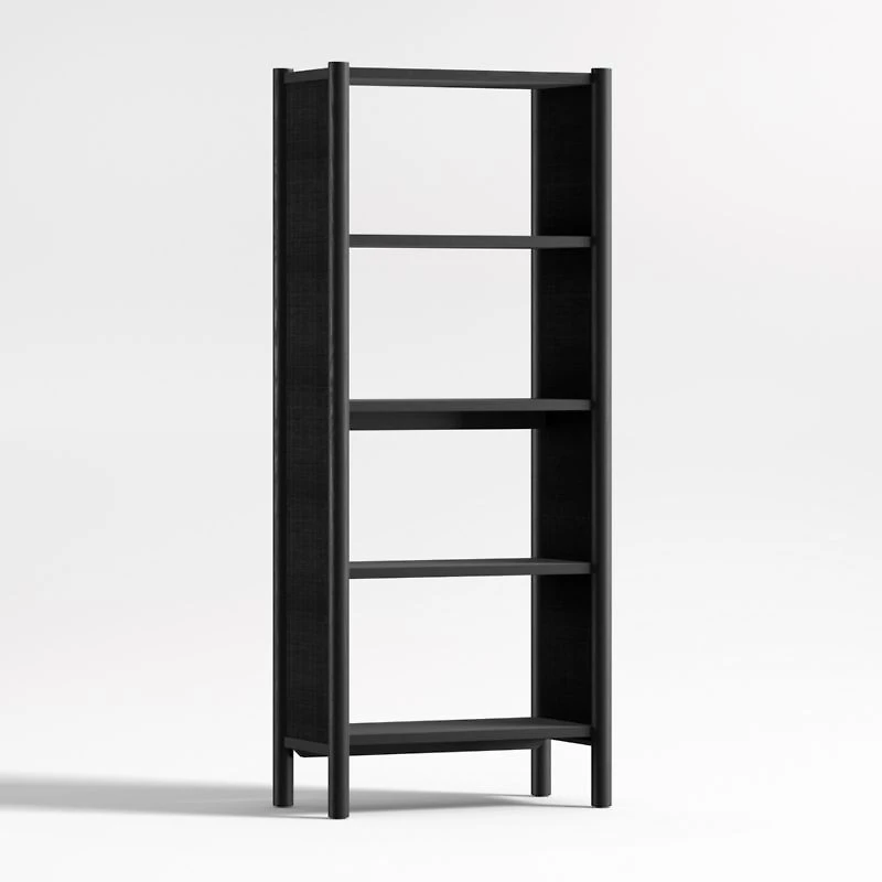Emmer Charcoal Oak Bookcase