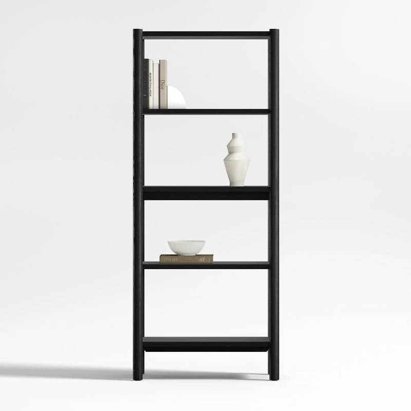 Emmer Charcoal Oak Bookcase