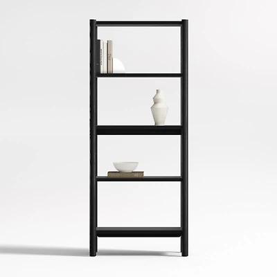 Emmer Charcoal Oak Bookcase