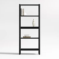 Emmer Charcoal Oak Bookcase