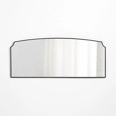 Emmy Long Black Wall Mirror 72"x30"