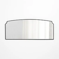 Emmy Long Black Wall Mirror 72"x30"