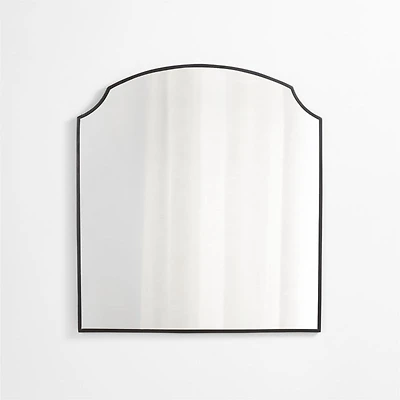 Emmy Black Wall Mirror 36"x40"