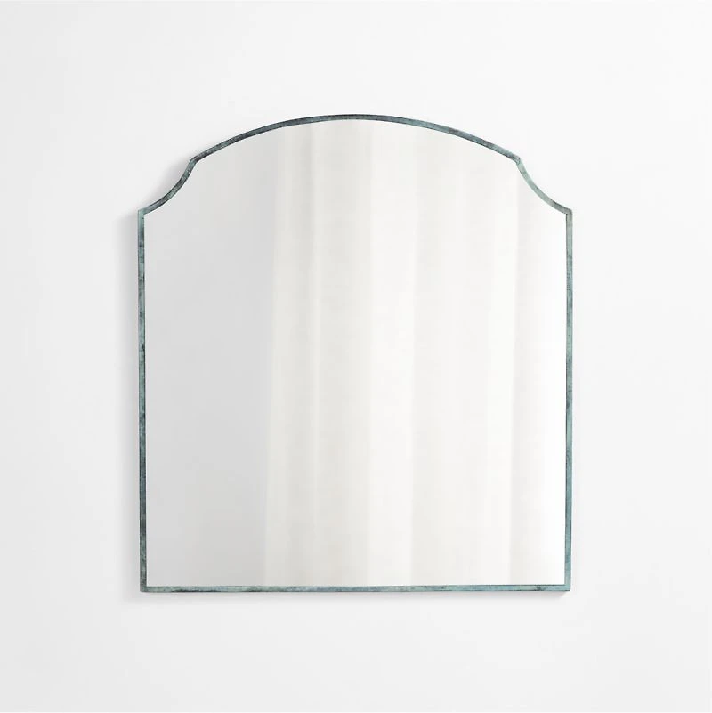 Emmy Patina Copper Wall Mirror