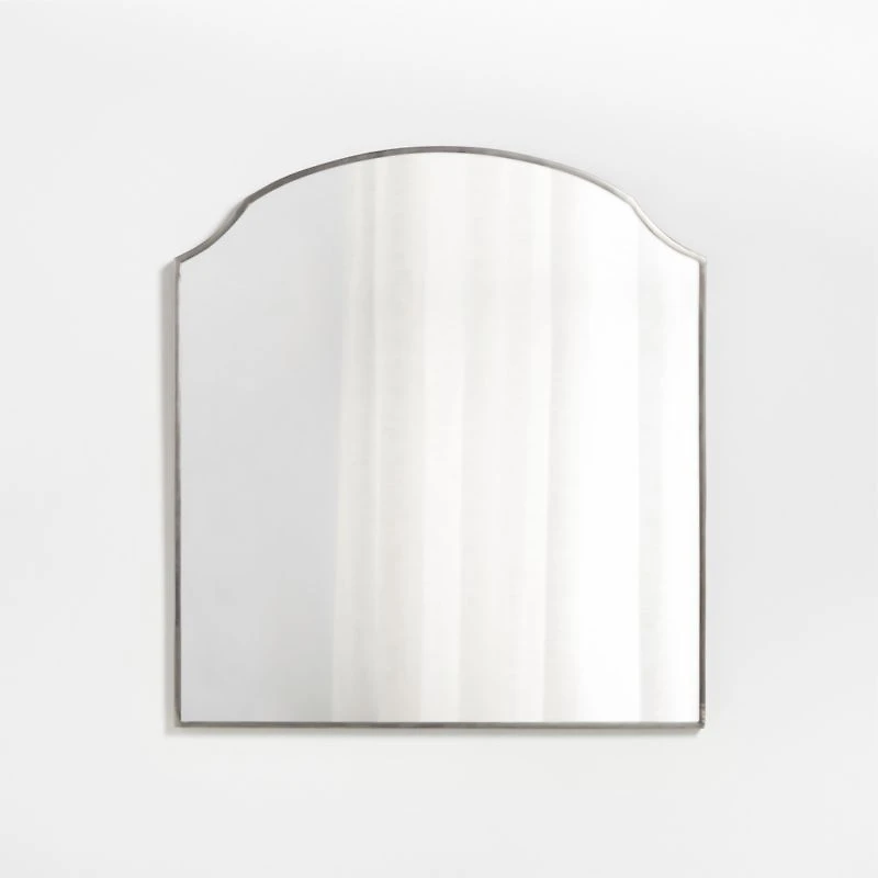 Emmy Pewter Wall Mirror 36"x40"