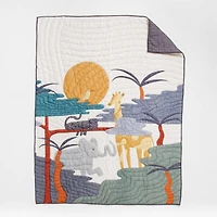 Equator Cotton Voile Reversible Kids Full/Queen Quilt