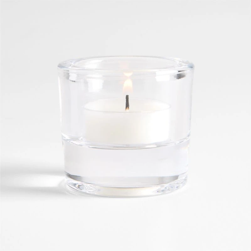 Essential Modern Tall Glass Tealight Candle Holder
