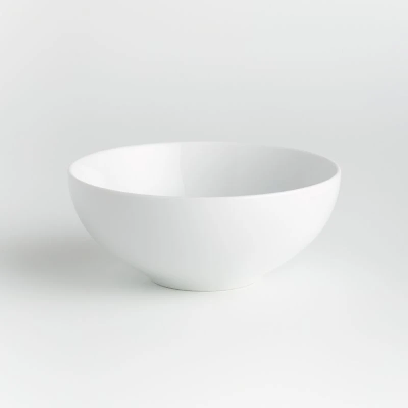 Aspen 7" Porcelain Cereal Bowls, Set of 8