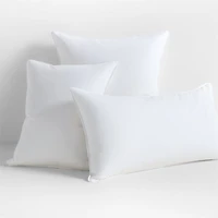 Essential Organic Cotton Down Feather Standard Sham Bed Pillow Insert