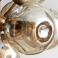 Etienne Glass Chandelier Light 27.7"