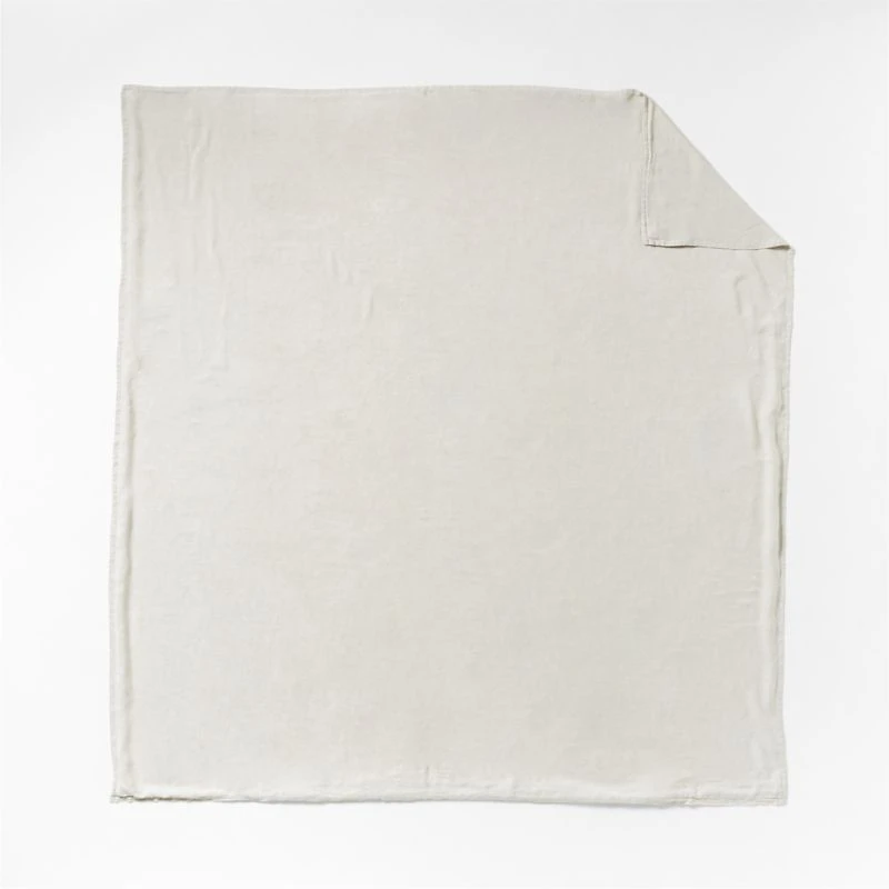 Aire Natural EUROPEAN FLAX ™-Certified Linen Warm Natural Full/Queen Duvet Cover