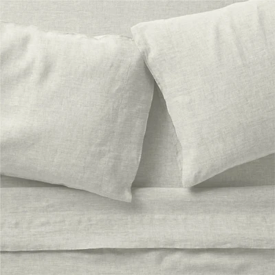 Aire Natural EUROPEAN FLAX ™-Certified Linen Warm Natural Twin/Twin XL Bed Sheet Set
